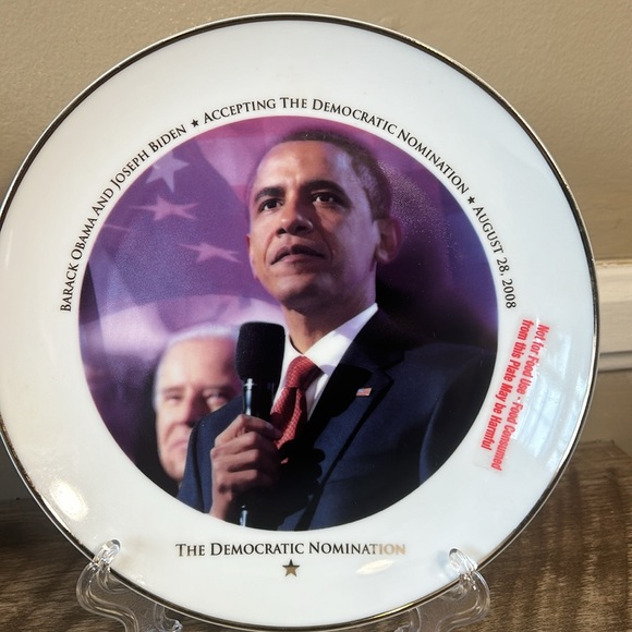 President Barack Obama Collectable Plates - Picture 8 of 9